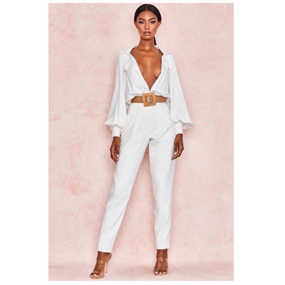 HOUSE OF CB White Sleeve
Jumpsuit
